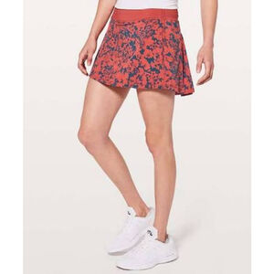 Lululemon Pace Rival Skort
Size 8 Efflorescent Dark Canyon/Onyx Blue